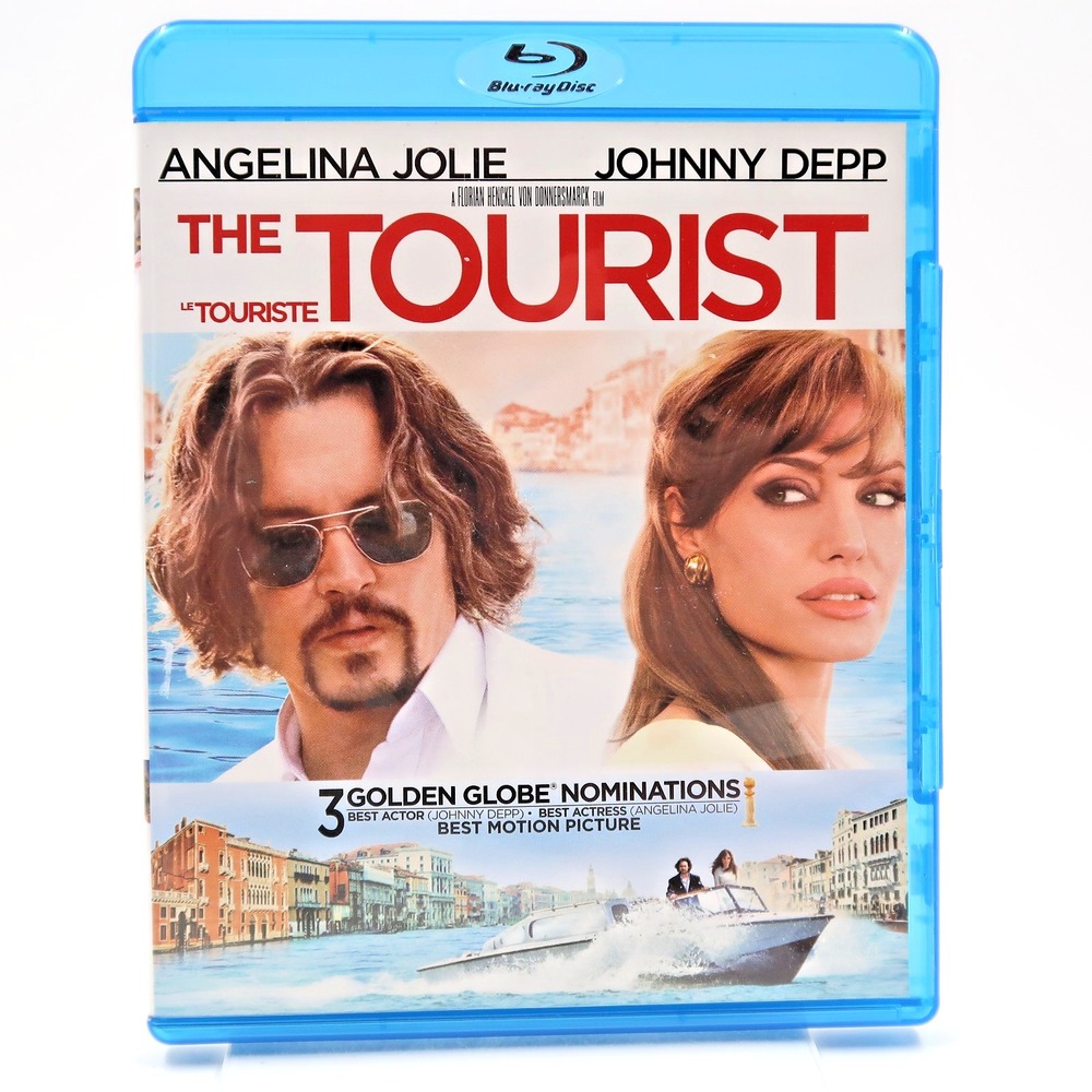 The Tourist Blu-ray 2011 Johnny Depp Angelina Jolie Sony Pictures PG Widescreen